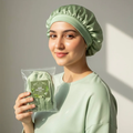 Satin Silk Night Hair Cap